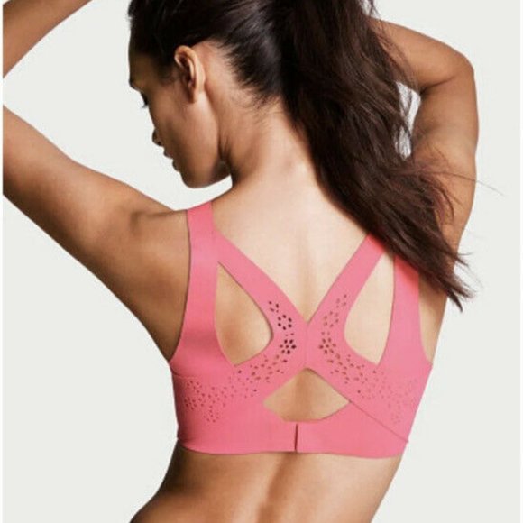 Victoria's Sport Angel Max Sports Bra Coral 34DD - Picture 2 of 9